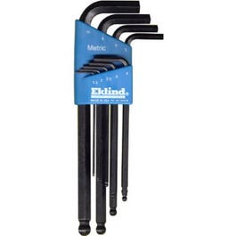 9-Piece Metric Ball-Hex Key Set Hot on Sale