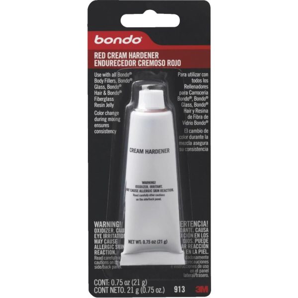 3M Bondo 0.75 Oz. Red Cream Body Filler Hardener Online