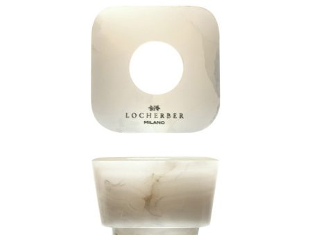 LOCHERBER MILANO namų kvapų marmurinis dangtelis „White Onyx“ Sale