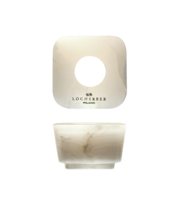 LOCHERBER MILANO namų kvapų marmurinis dangtelis „White Onyx“ Sale