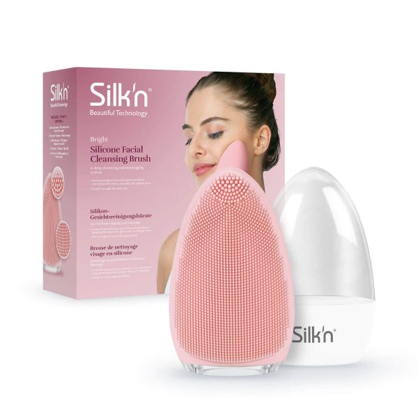 Silkn FB1PE1P001 Bright Silicone Facial Cleansing Brush Sale