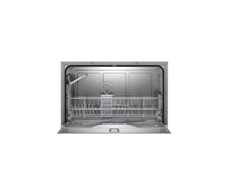 BOSCH Countertop Dishwasher SKS62E38EU, Width 55 cm, 6 Programs, Energy class F, AquaStop, Inox Online now