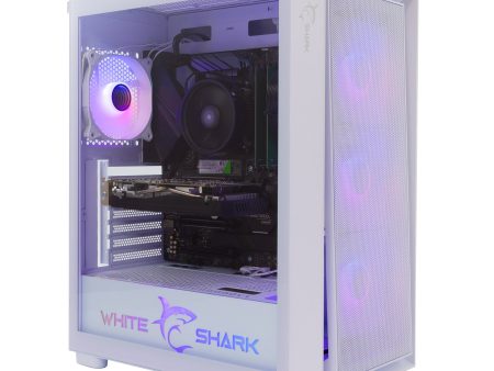 White Shark GCC-2401 Warhead-3 White 4 Fans 12cm RGB Cheap