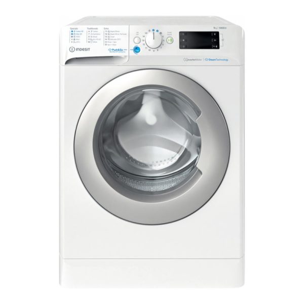 INDESIT Washing Machine BWE 91496X WSV EE, 9 kg, 1400rpm, Energy class A, Depth 63cm, White Discount