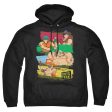 SOUTH PARK : SOUTH PARK ANIME ADULT PULL OVER HOODIE Black SM Supply