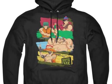 SOUTH PARK : SOUTH PARK ANIME ADULT PULL OVER HOODIE Black SM Supply