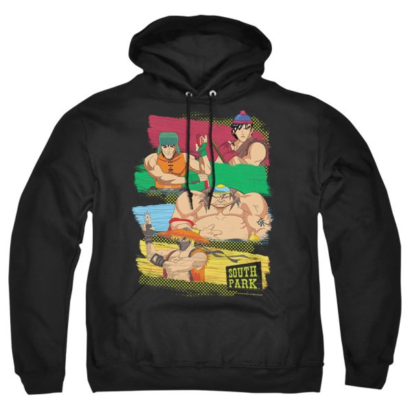 SOUTH PARK : SOUTH PARK ANIME ADULT PULL OVER HOODIE Black SM Supply